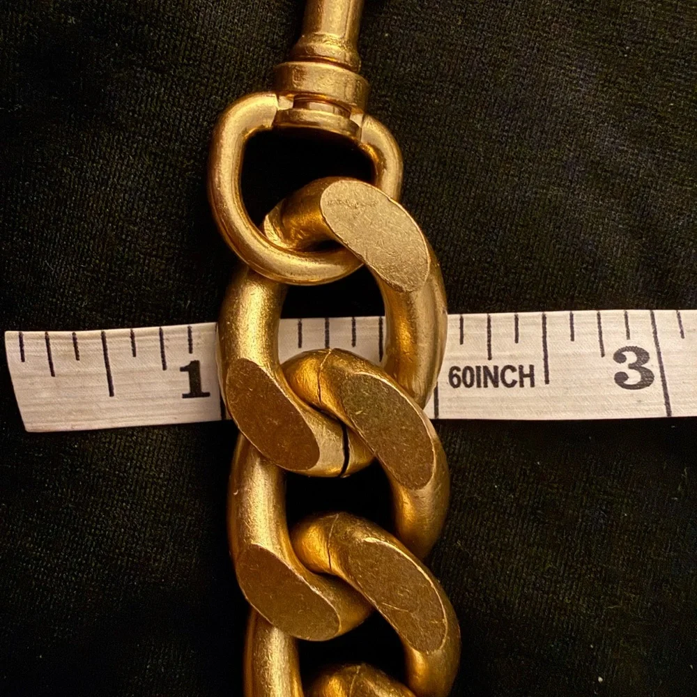 Chunky Brass Replacement Strap for Handbags - Picture 2 of 3